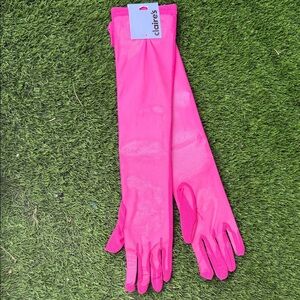 Claire's Vibrant Pink Fashion Gloves
